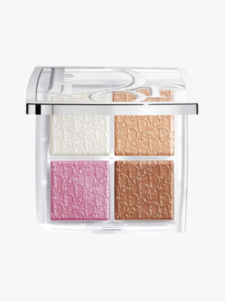 Dior Backstage Glow Maximizer Palette in branded component on a light gray background