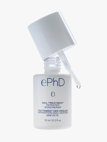 ePhD Nail Bond Treatment in branded component on a light gray background