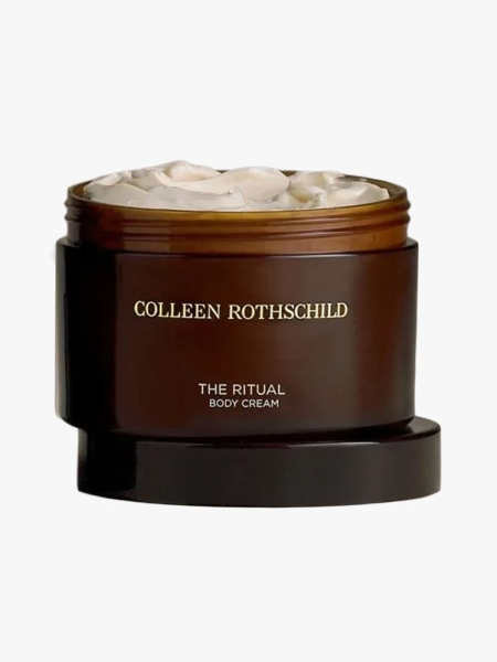 Colleen Rothschild The Ritual Body Cream in branded tub component on a light gray background